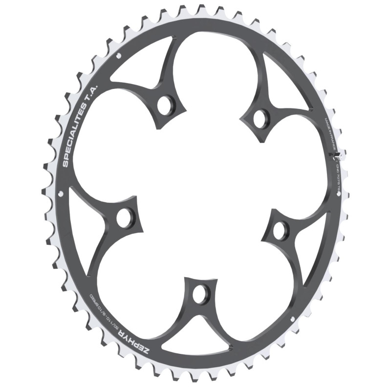 kettenblatt ta specialites aussen zéphyr shimano compact und triple 110mm 9/10-f